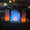 Fontaine d'eau de jardin en acier inoxydable