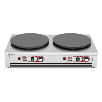 Double Head Non Stick Electric Crepe Maker Machine Commercial Crepe Maker with CE