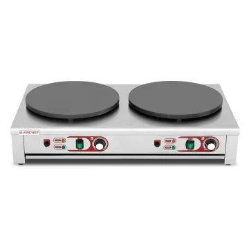 Double Head Non Stick Electric Crepe Maker Machine Commercial Crepe Maker with CE