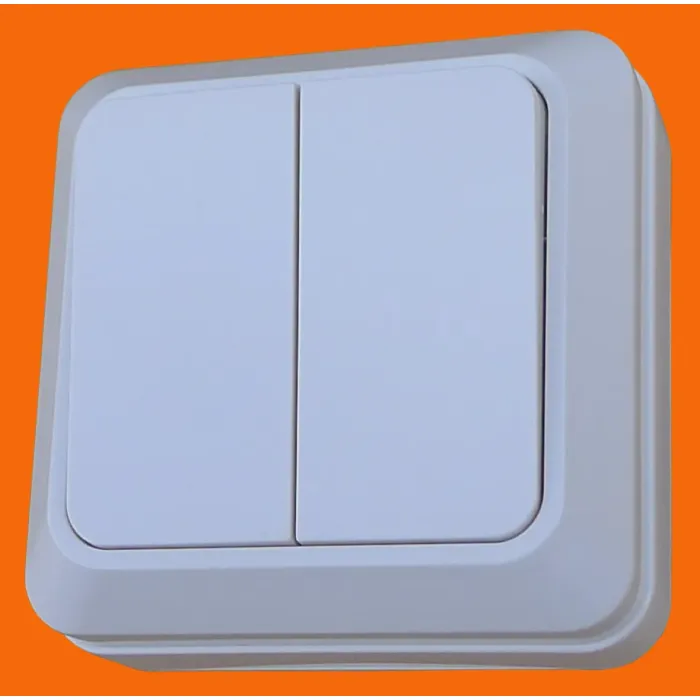 Кулисный переключатель открытого монтажа в европейском стиле