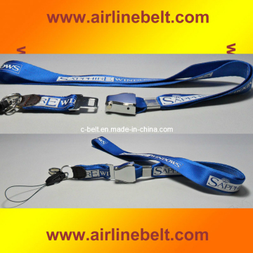 Promtional Lanyard, Top Classic Aircraft Buckle Seat Belt Lanyard (EDB-13011504)