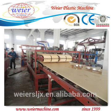wood plastic composite wpc door production line of turn key project plastic extruder machine
