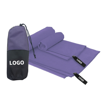 Quick Dry Custom Print Fitness Microfiber Suede Sport Towel