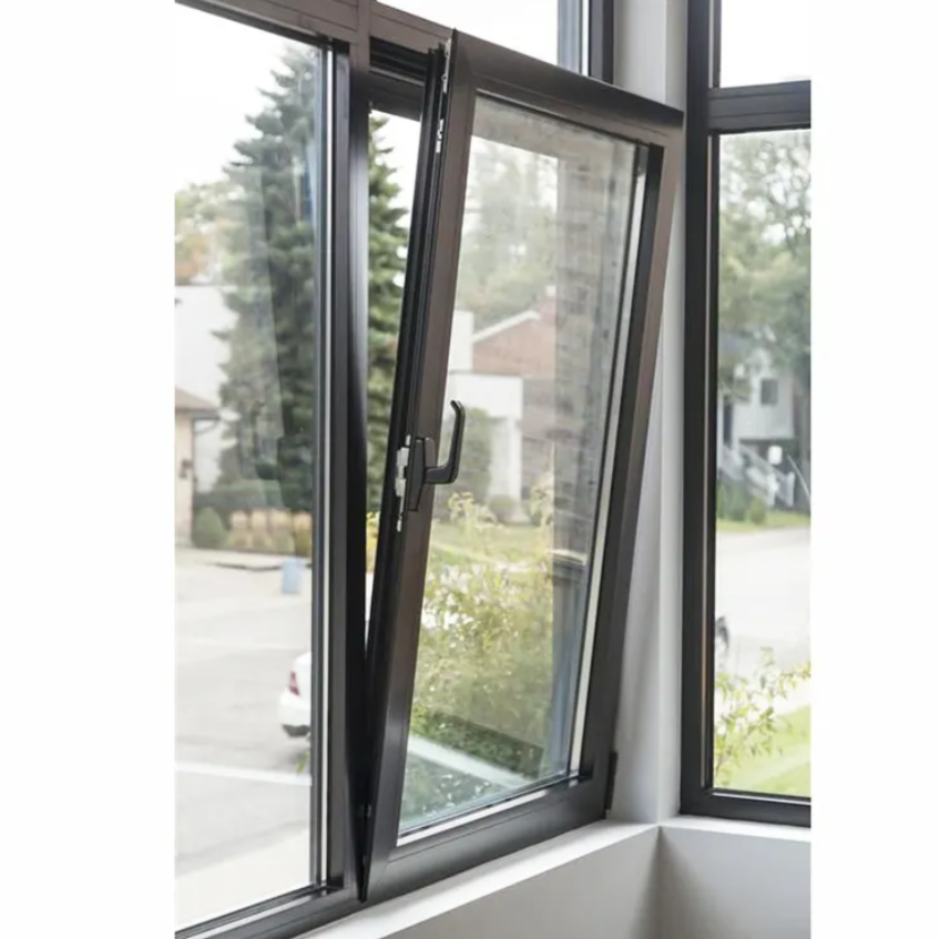 Aluminum tilt and turn windows