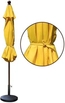 half round patio umbrella