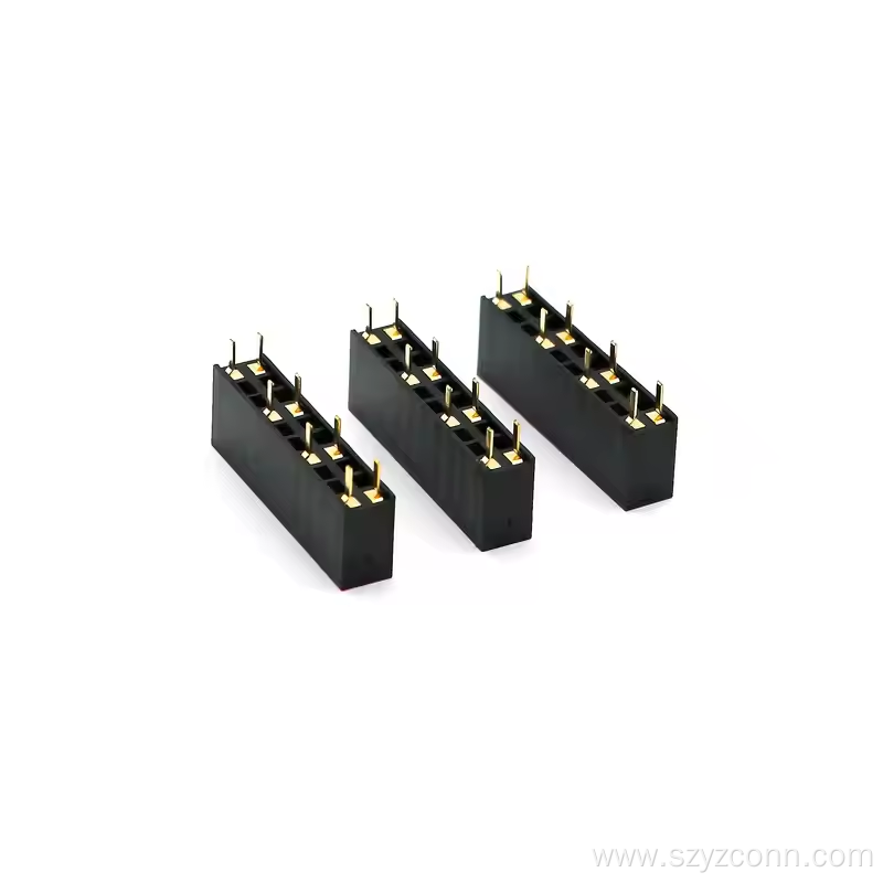 2.54mm Pitch Female Header Connector Straight 20P