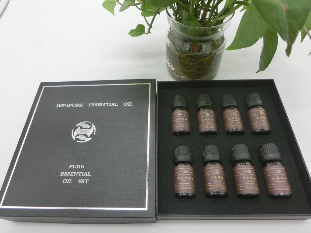 OEM cosmetic grade essential oil set 8