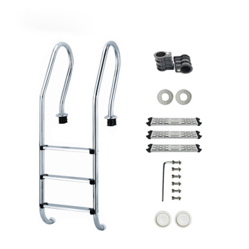 Safety Durable 3 Grades Stainless Steel Pool Ladder