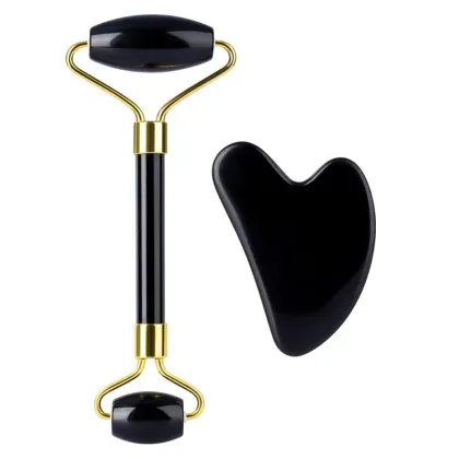 Jade Roller & Gua Sha: Ultimate Tools for Facial Beauty, Skin Care, and Muscle Relaxation
