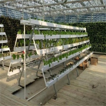 NFT Hydroponics Vegetables Vertical PvC Grow System