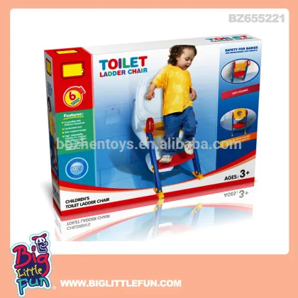 Baby folding ladder chair toilet