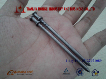 Cheap wholesale hot sale two floor wire nail duplex head nail