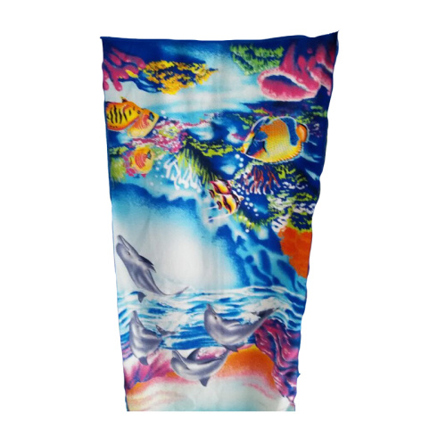 Serviette de plage personnalisée en microfibre imprimée Royal Standard