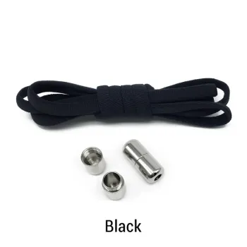 1Pair Elastic Locking Shoelaces - No Tie Shoelaces for Kids and Adults