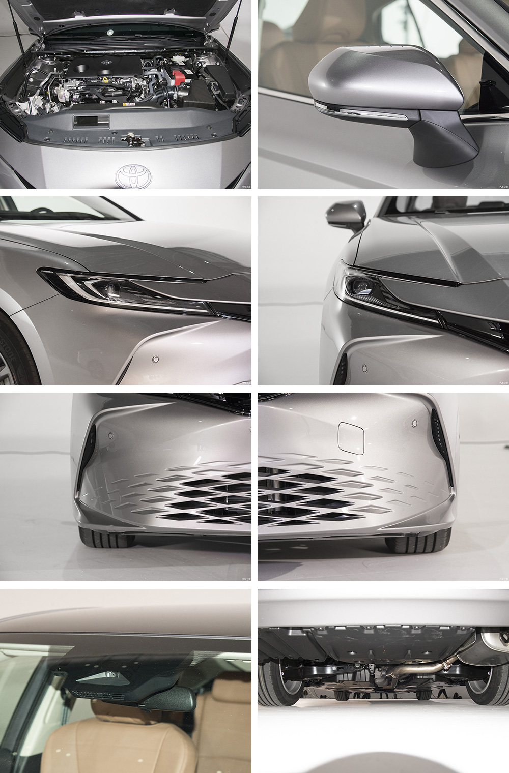 Silver Camry premium version