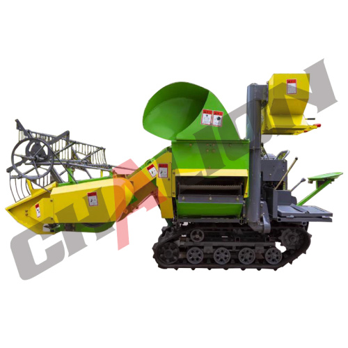 Small Rice Harvesting Machine Mini 4LZ-1.0 Full Feed Rice Combine Harvester Price Manufactory