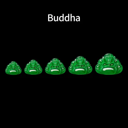 Pendant Certified jadeite buddha