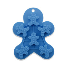 Reusable Non-Stick Snowman Ice Cube Trays