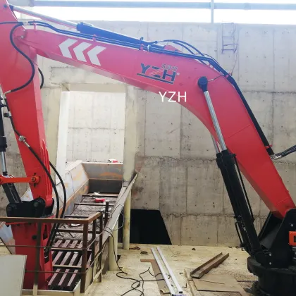 YZH hydraulic type pedestal boom