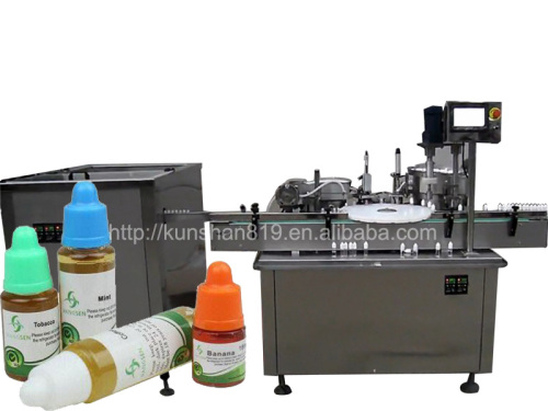 e-liquid filling, capping machine