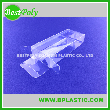 Custom made rectangle plastic PVC PET box