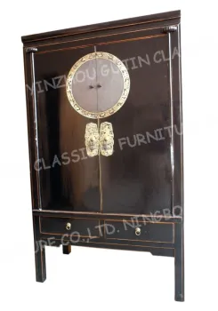 asian tall antique cabinets