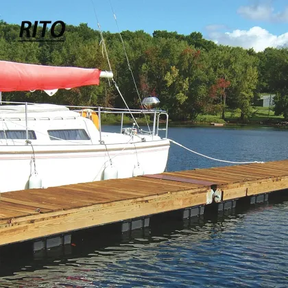 Affordable Polyethylene Float Drum for Marina, Dock, Houseboat, Boats & Floating Docks