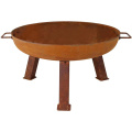 Outdoor Round Corten Steel Heater Fire Pit