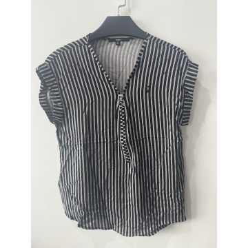 Women woven tops and blouses