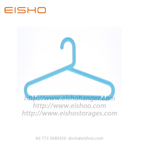 EISHO Kids Rrecycling Blue Plastic Hangers