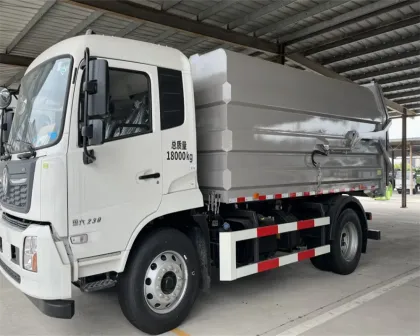Dongfeng 19cbm Lift Garbage Container Truck