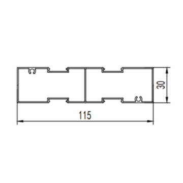 aluminium sliding window aluminum profile extrusion mold