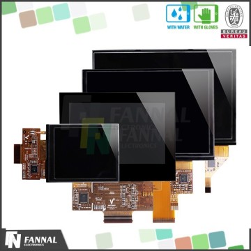 Capacitive type 2.8, 3.5, 4.3, 5.0, 5.7, 7.0 up to 17 inch TFT LCD touch screen