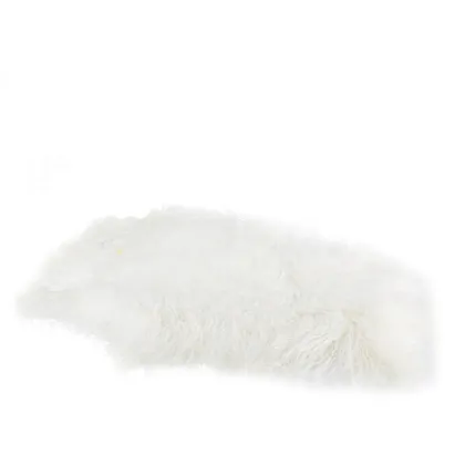 Tibetan Lamb Fur Rug Mongolian Lamb Fur Plate