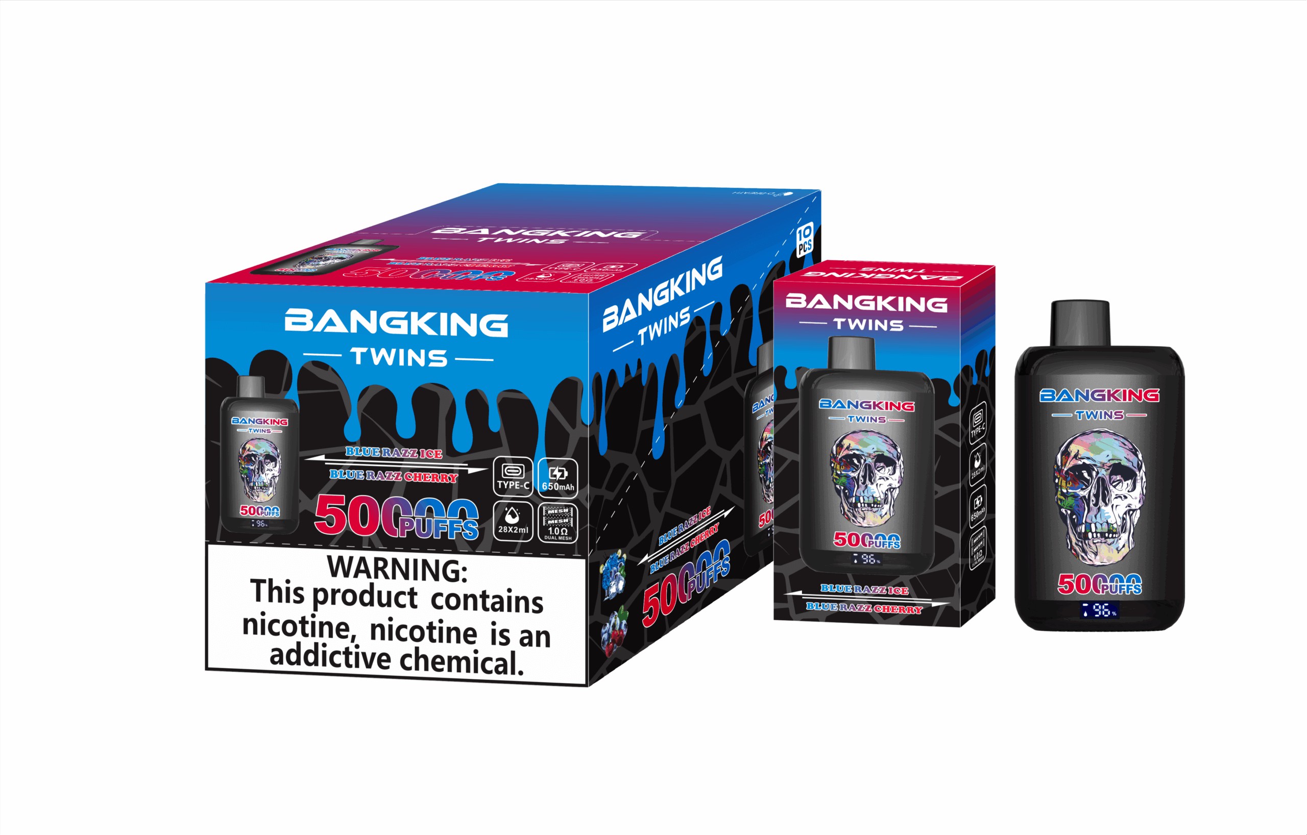 Wholesale-Bang-King-Twins-50000-Puffs-2-in-1-Vape-50K-Puff-Dual-Flavor-Adjust-Vape-with-Cola-Lemon-Strawberry-Skittles-in-EU-Vape-Shop