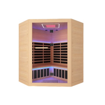 Projeto da casa Sauna Infravermelho Cabine Salão de Sauna de madeira