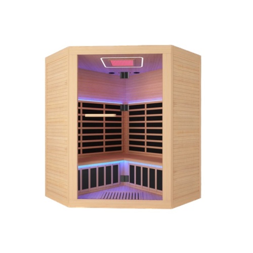 Projeto da casa Sauna Infravermelho Cabine Salão de Sauna de madeira
