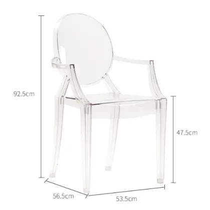 Crystal Clear Royal Used Wedding Acrylic Crystal Chair