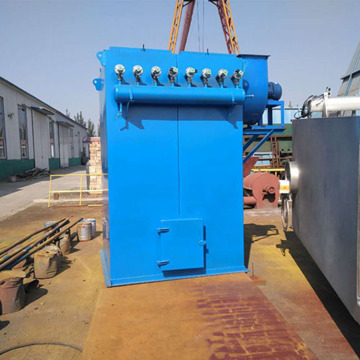 Calcium carbide furnace dust collector