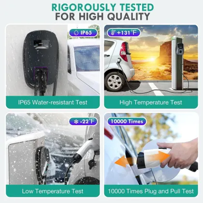 11kW and 22kW AC Wall-Mounted EV Fast Charger - EV Wallbox