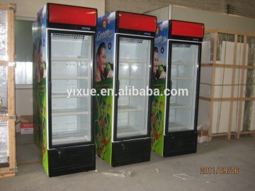 Hot sell 2~10C 350L one door upright freezer refrigerators