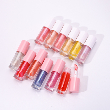 Private Label Fruit Flavored Plumping Gloss Set - New Arrival Lovely Glossy Colors