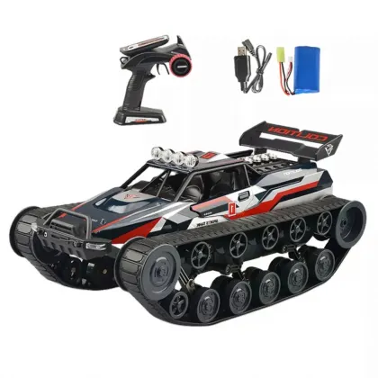 Flyxinsim 2.4G JJRC 2063 RC Car Tank military tank vehicle rc Remote Control Toy Car  Tank