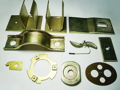 Copper Material Stamping Electric Parts