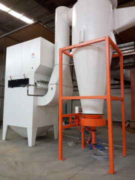 Professional Aluminum Profile Powder Coating Booth