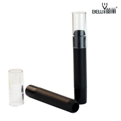 Empty plastics cosmetics packing for lipstick