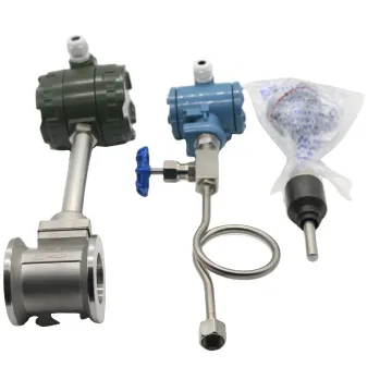 Stainless Steel Explosion Proof Vortex Flow Meter for High Temperature Gas Flow Measurement
