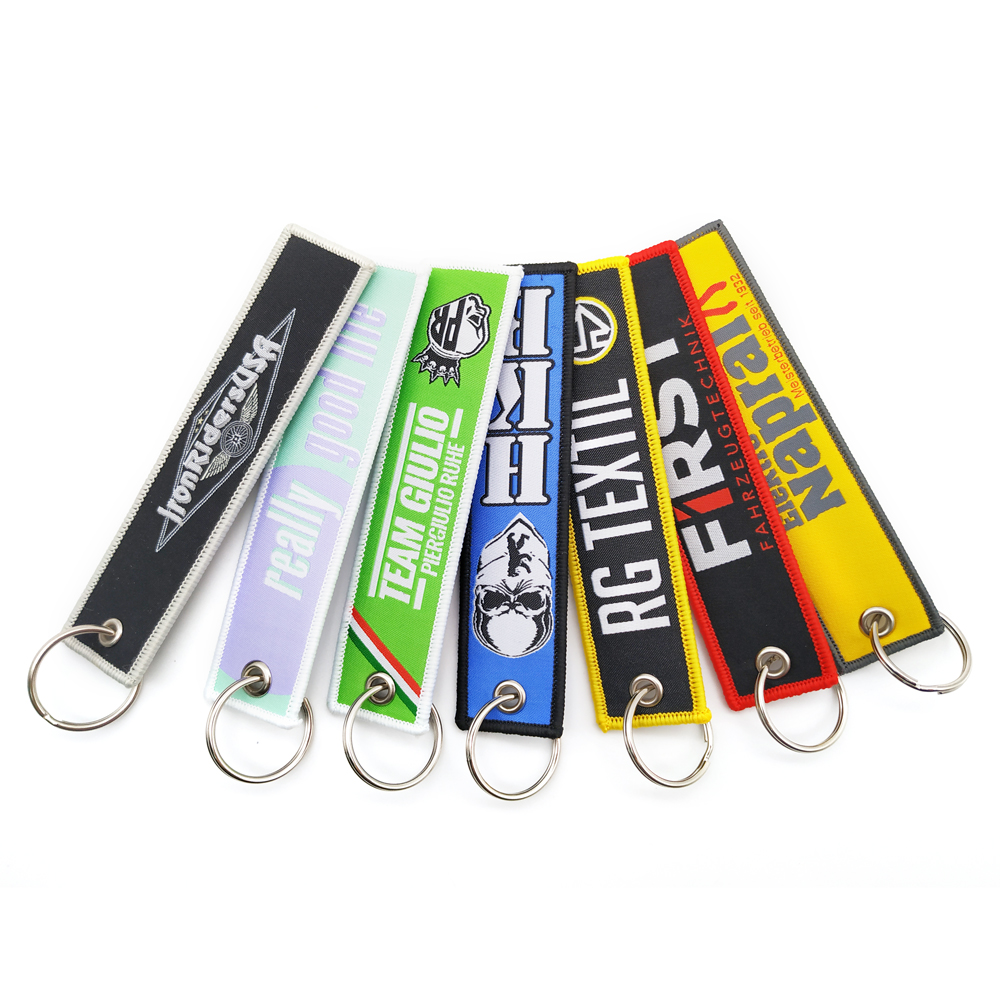 Letter Embroidered Keychain(5) Letter Embroidered Keychain(5)