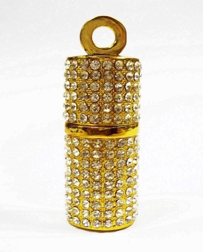 Stylish Crystal Necklace USB Flash Drive