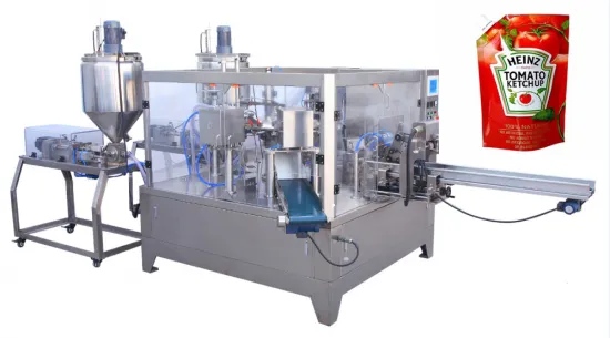 Tomato Ketchup Pouch Packing Machine